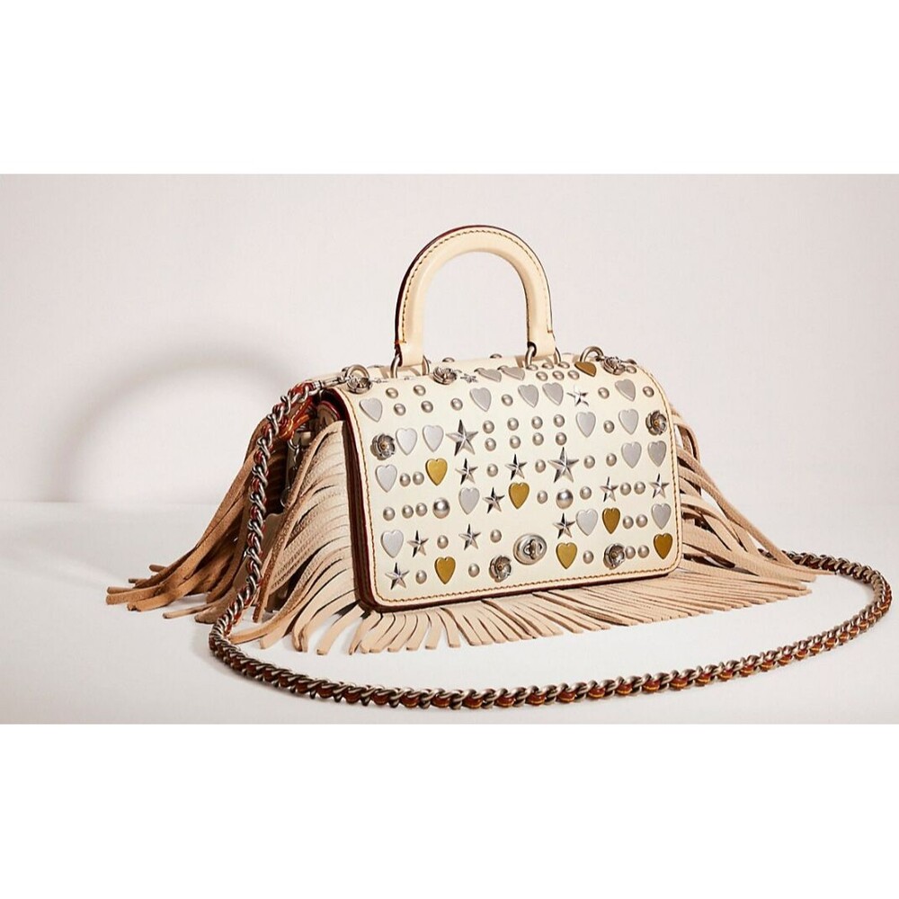 COACH 1941 Beatnik Double Dinky CHALK CUSTOM UPCRAFTED